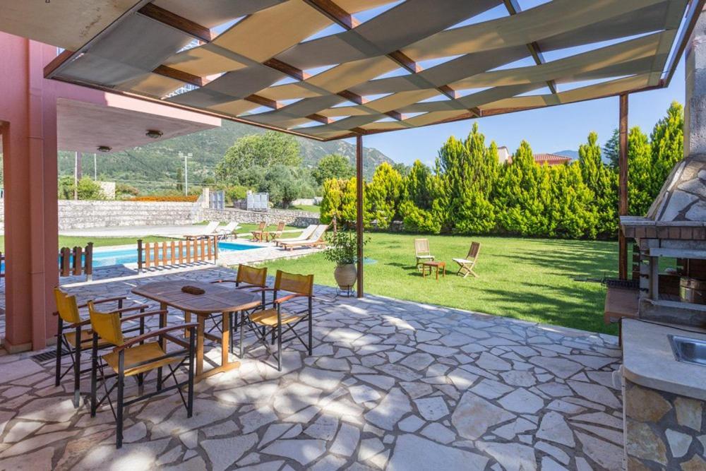 Karavomylos Villa Sleeps 6 Pool Air Con Wifi Sami  Dış mekan fotoğraf